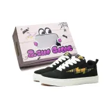 Чёрный, жёлтый, молния (белый, шнурки)