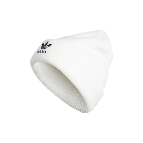 Adidas Originals Акриловые шапки-бини Женские Белые