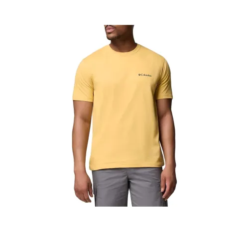 Мужская футболка Columbia co-brand 701 Горчичный