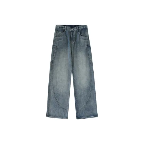 SONGS ALONG Унисекс Джинсы