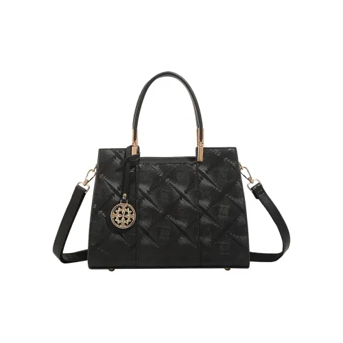 TTaG．baG Microfiber Synthetic Leather Tote Bag Standard Women's Black