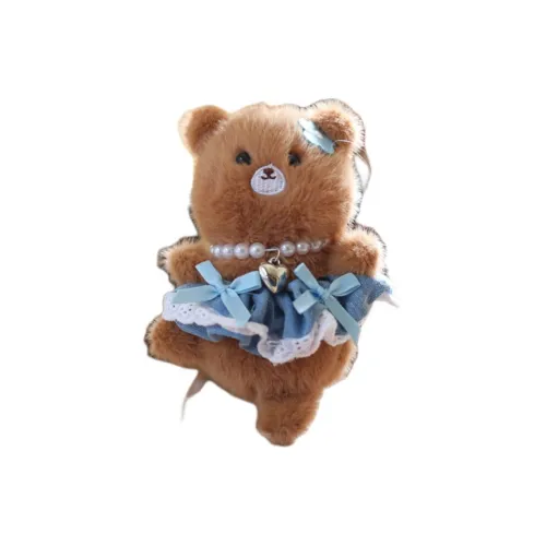 LISHA Утонченный Для танцев Bear Plush Подвеска 13 см Длина корпуса