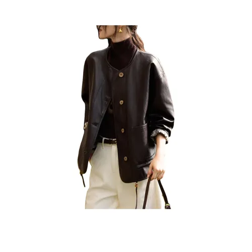 FOSS PHIL Фиолетовый Кофе Пейсли Женские Куртки