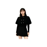 Чёрный топ + чёрная шаль