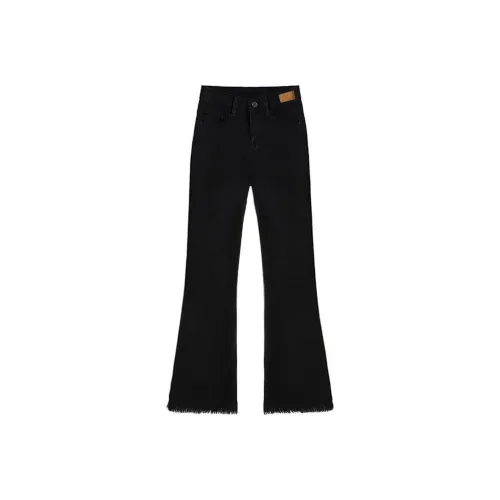 VNHP Черные Унисекс Джинсы