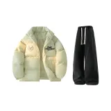 Ecru + Black Jeans Fleece-Lined  
Экрю + Черный Джинсы с Флисовой Подкладкой