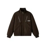 Кофейный [Съемный бренд, брошь]