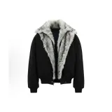 Чёрный Волчий Король (Пуховая куртка)