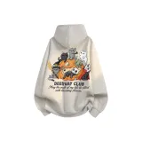 Бело-серый вереск [утолщенный с флисовой подкладкой]