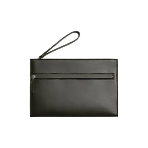 ZARA Collaboration PU (полиуретан) Конверт Сумка Клатч Мужской Зеленый