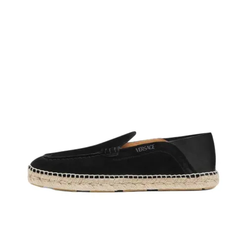 VERSACE Espadrilles Мужские Черные