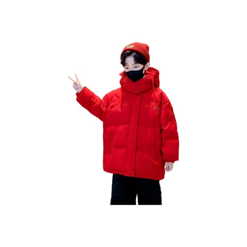 T.MOO Красный Школьный возраст Пуховики