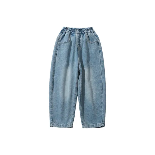 RHOBESAM Little Demon BIG Смайлик Джинсы Синий KIDS Джинсы