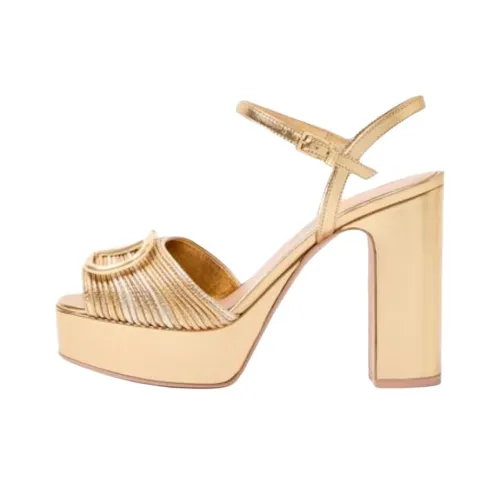 Valentino Garavani Vlogo One Ремень Сандалии 11,5 см Женские Золотые