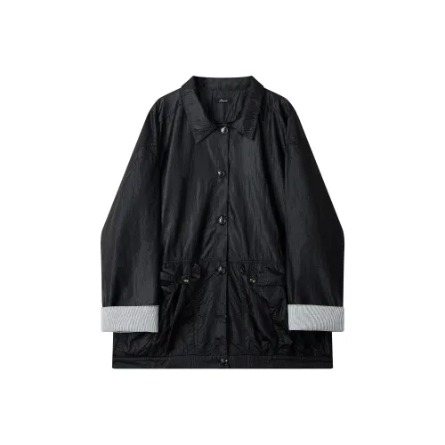 JINGBUTIAN Мягкий Оболочка Куртка Женские