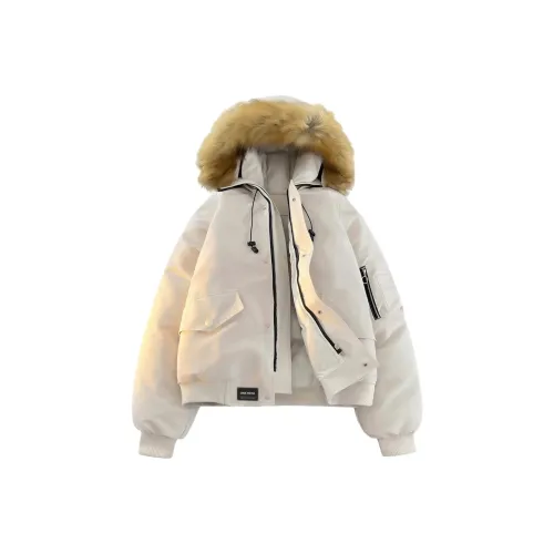 UNA RETA Хаки Унисекс Пуховики