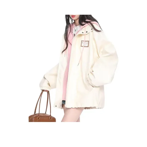 BQERTY Ecru Женские Куртки