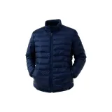 Темно-синий воротник-стойка