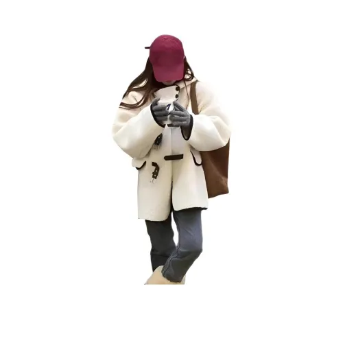 EFCR Абрикос Женские Бархатные Куртки