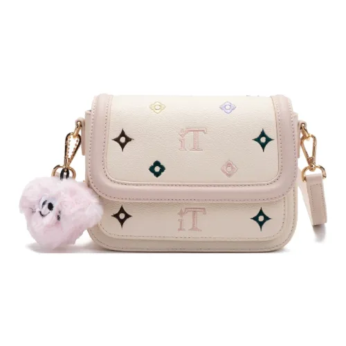 SHORT HAIR GIRL ПУ (полиуретан) Сумка через плечо Женская Синий Коричневый Абрикосовый Розовый