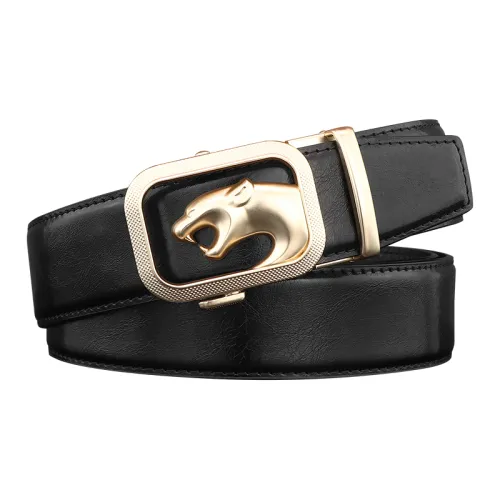 Devanro Ремни из коровьей кожи Мужской 3,5 см