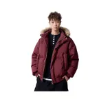 Red Cotton Down Jacket  
Красная хлопковая пуховая куртка