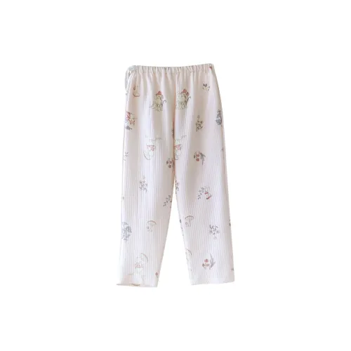 MADALLO Светло-розовые женские пижамные штаны