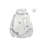 Бело-серый вереск [утолщенный с флисовой подкладкой]