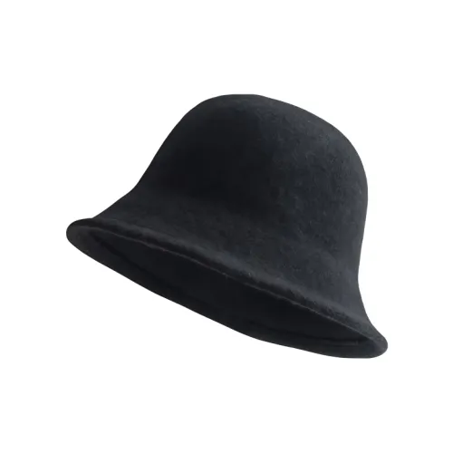 GUANHUI Смесовая шерсть Шляпы ведра Женские