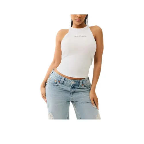 True Religion Белые Женские Майки