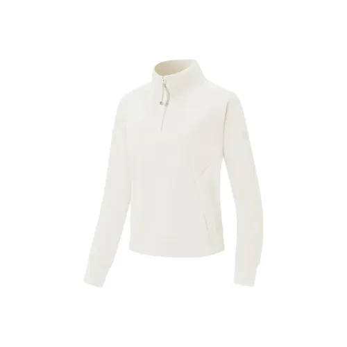 XTEP Хлопок Белый Женский Свитшот