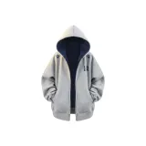 Белый Фотиния Серый [Улучшенный с флисовой подкладкой]