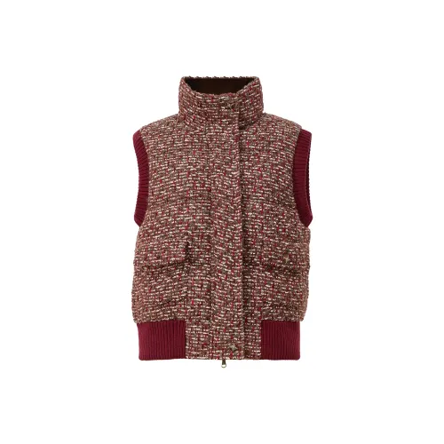 BLACKNINI Красный Женский Пуховый жилет