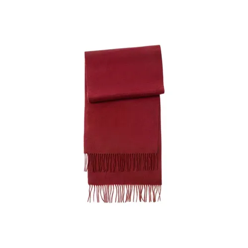 MUJI Кашемир Вязаные Шарфы Унисекс Серый Черный Верблюжий Красный