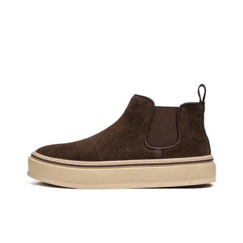 CAMOSI Высокие Кроссовки для Скейтбординга Мужские