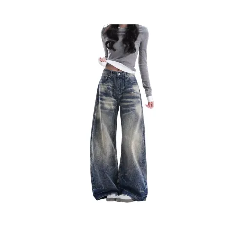 NEO IS ONE Blue Unisex Jeans NEO IS ONE Синий Унисекс Джинсы