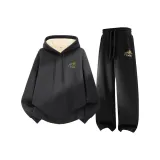 Тёмно-серый (Логотип истории Bonfire на груди) + Чёрный (Логотип истории Bonfire на штанах)