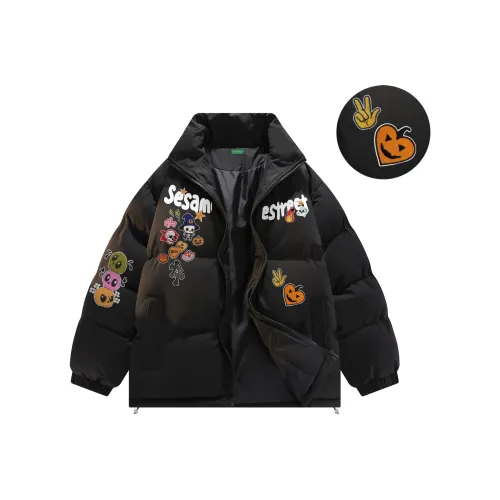 SESAME STREET Хлопковый пуховик унисекс