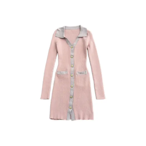 SECFLY OFFICIAL Длинное платье с длинными рукавами женское