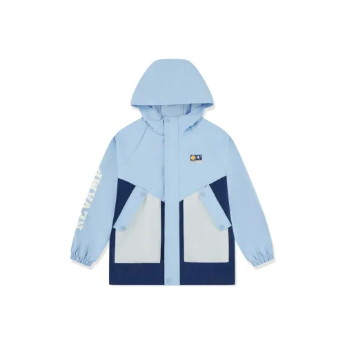 QIAODAN Детский топ Breeze синий для подростков