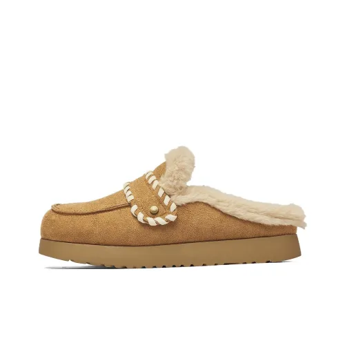 AGSDON Резиновая подошва Домашние тапочки Женские