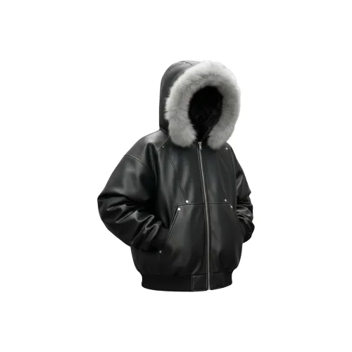 HRDW Черный Унисекс Пуховики