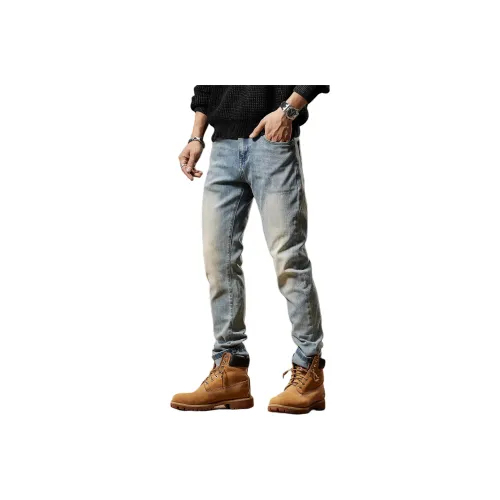 RUIFANDISI Мужские Джинсы