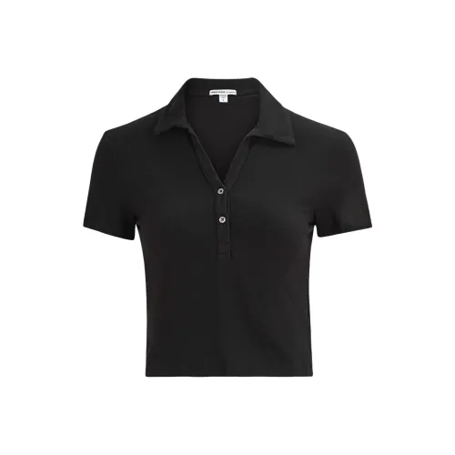 JAMES PERSE Черное Женское Поло