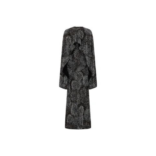 Paco Rabanne Длинное платье с длинными рукавами женское