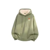 [Dense Sherpa] Серый Горох Зеленый (Tang Lion Пряжа Шляпа Логотип на груди)