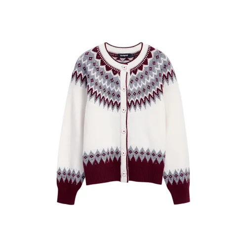 Desigual Белый подкладочная ткань с принтом женский трикотаж