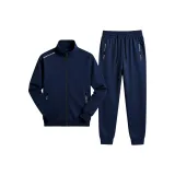 Синий эластичный манжет