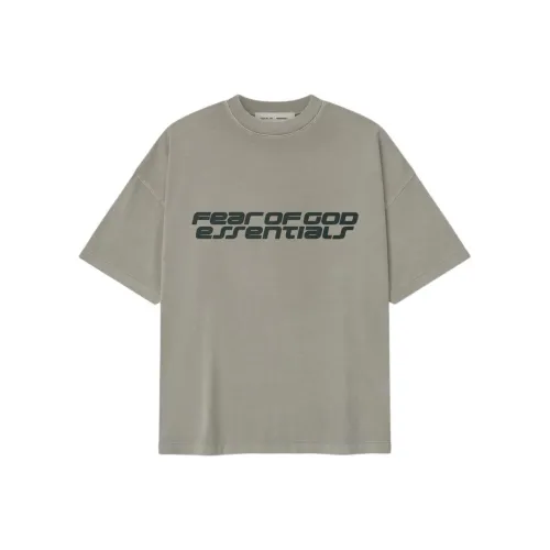 Fear of God ESSENTIALS Fw25 Праздника 2025 90's Короткий рукав Tee T Рубашка Мужская