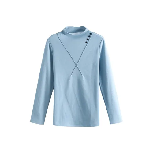 XWI Светло-синие женские футболки T